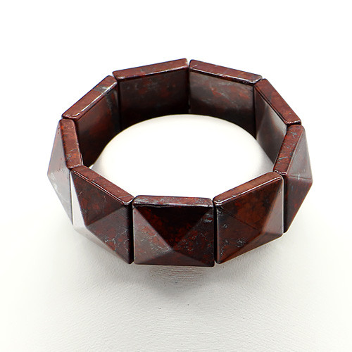 홍옥 피라미드 팔찌 국내제작